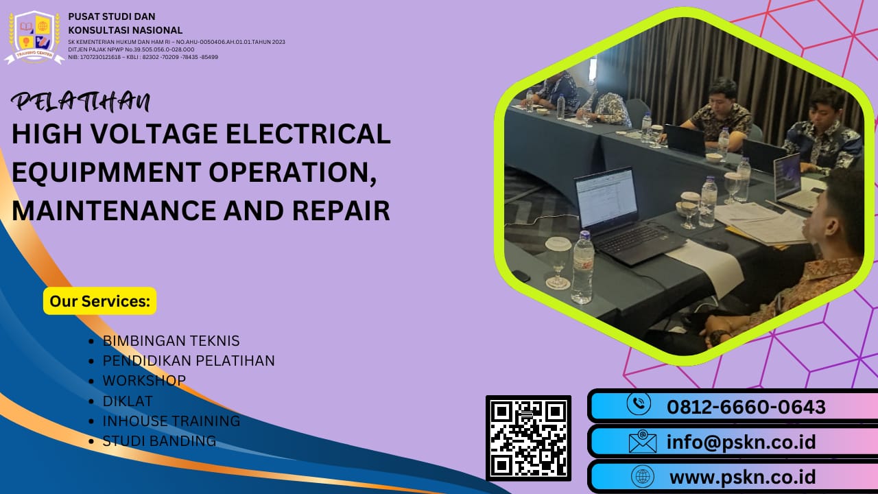 PELATIHAN HIGH VOLTAGE ELECTRICAL EQUIPMMENT OPERATION