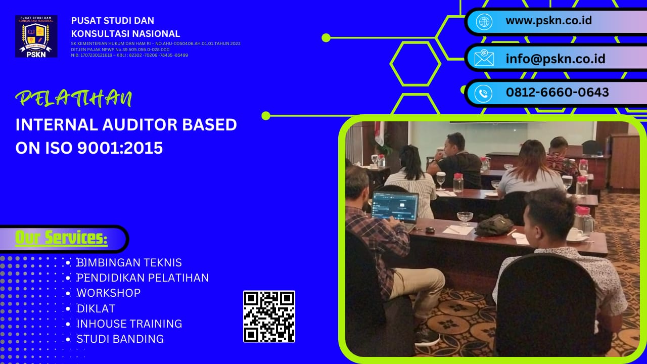 PELATIHAN INTERNAL AUDITOR BASED