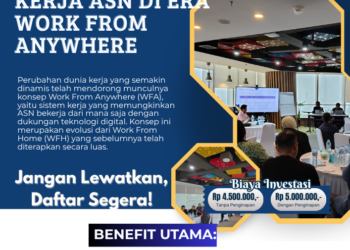Pelatihan Adaptasi Budaya Kerja ASN di Era Work From Anywhere