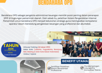 Pelatihan Sistem Pengendalian Internal Pemerintah untuk Bendahara OPD