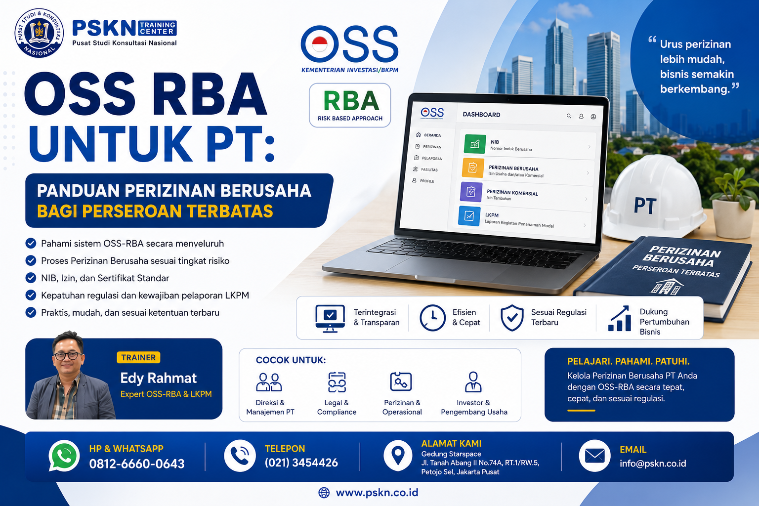 OSS RBA untuk PT: Panduan Perizinan Berusaha bagi Perseroan Terbatas