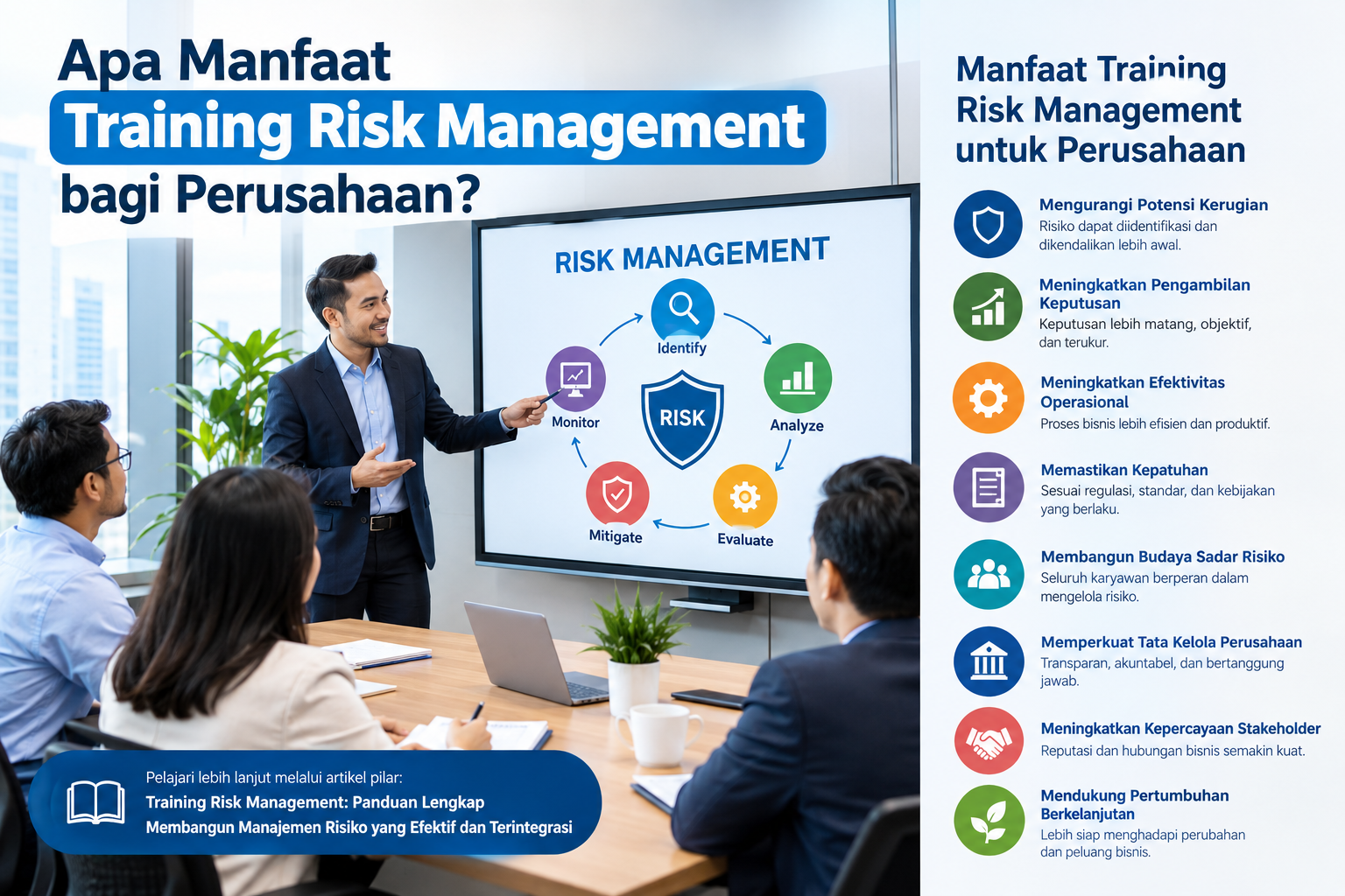 Apa manfaat Training Risk Management bagi perusahaan?