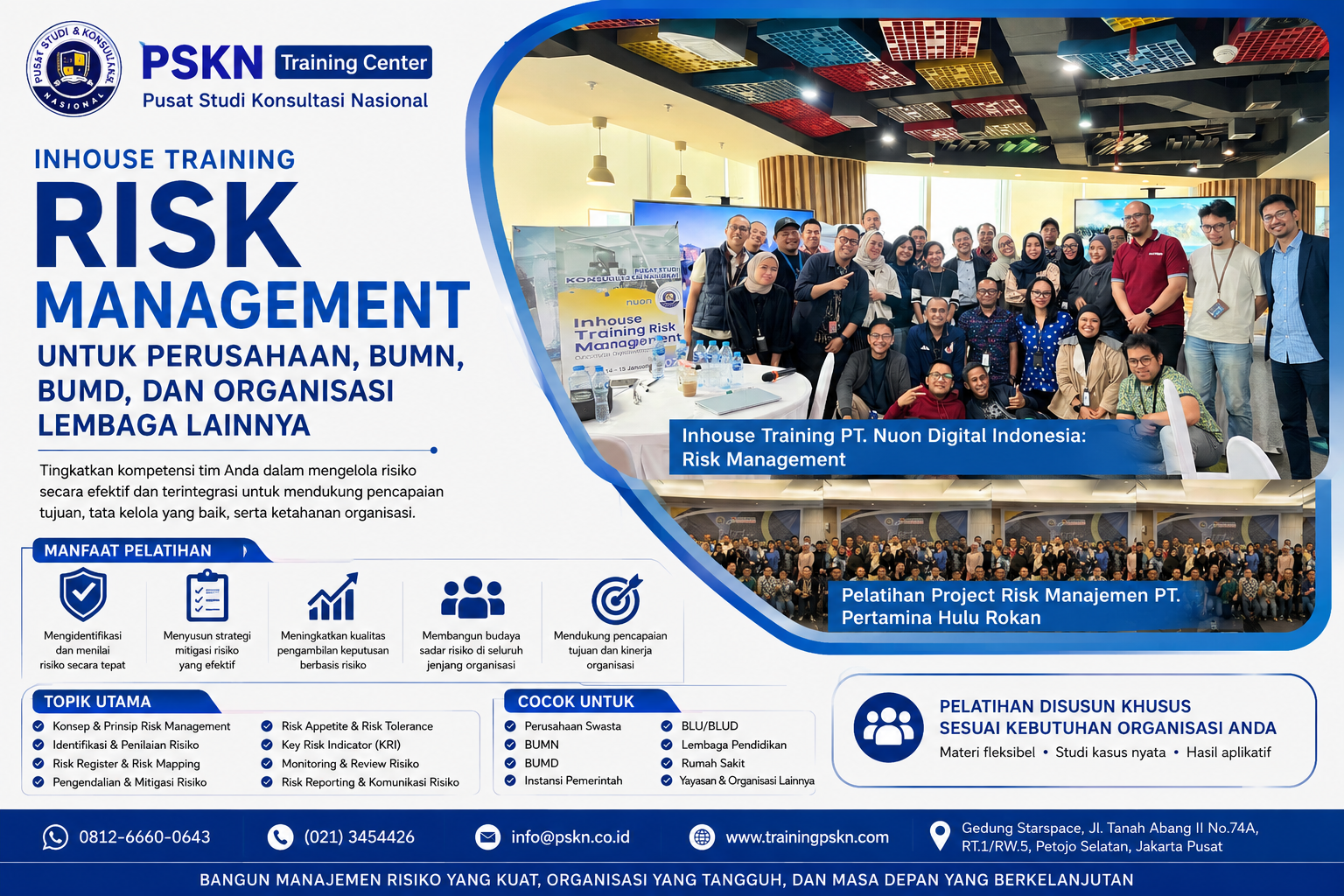 Inhouse Training Risk Management Perusahaan